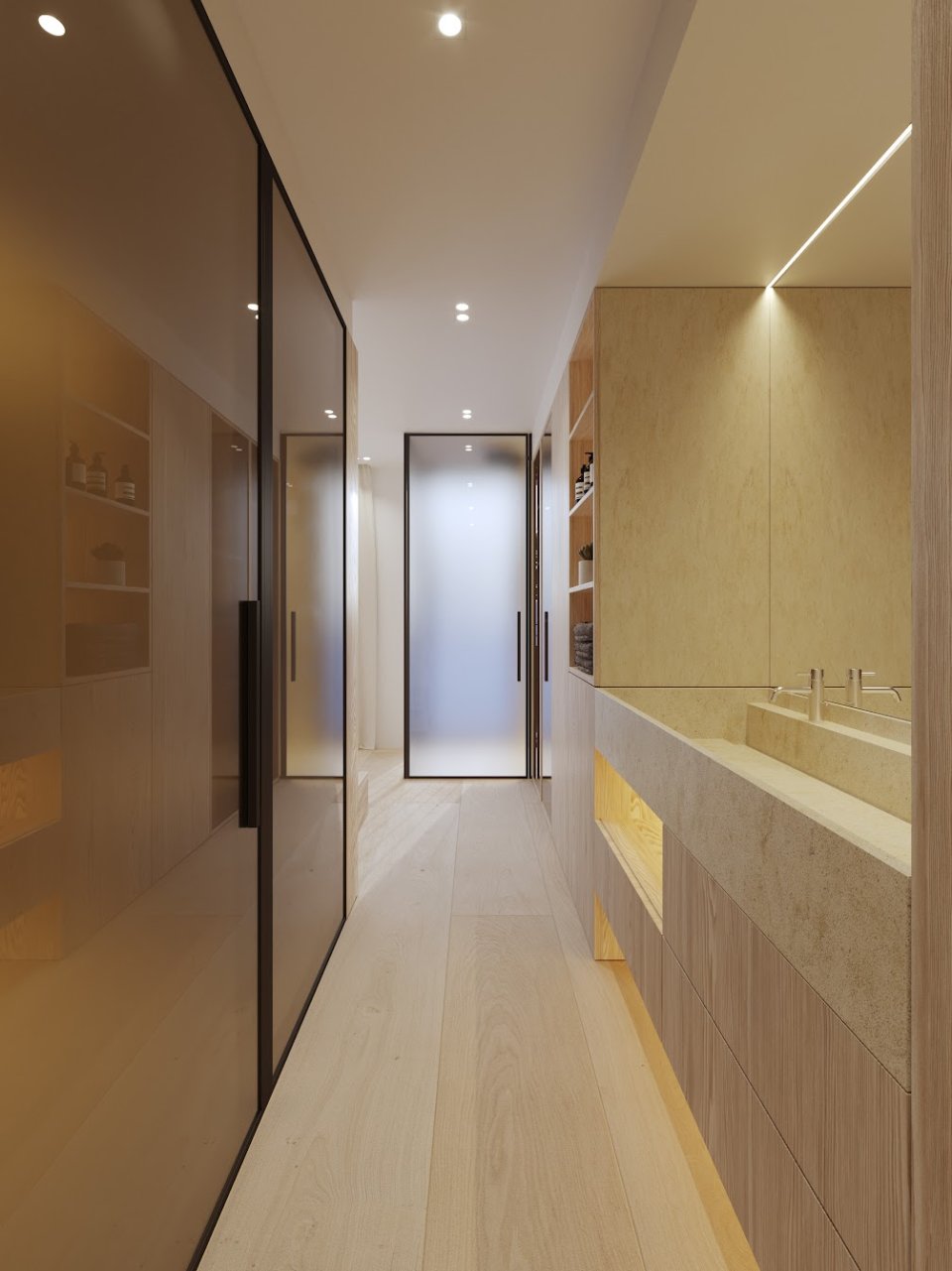 Plot for townhouse with project and pool in El Molinar