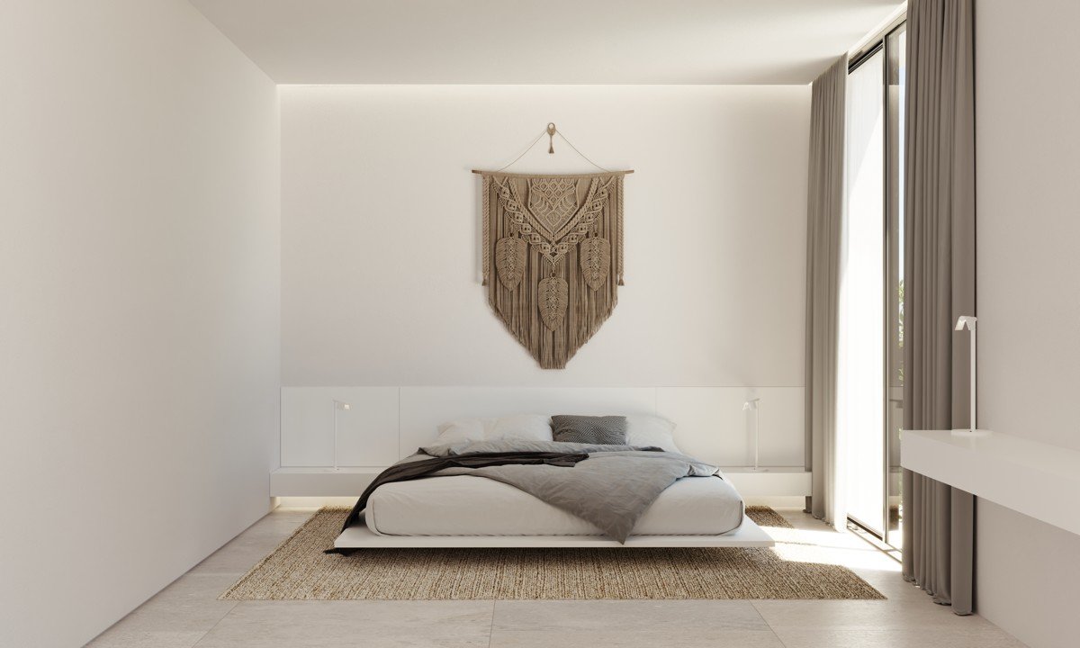 Luxury new build villa project with spectacular panoramic views and pool in Marratxí