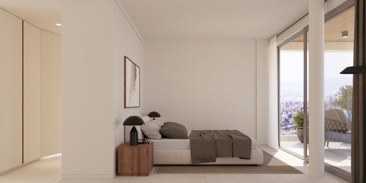 Luxus Penthouse in Bonanova mit traumhaften Blick auf den Hafen und die Kathedrale