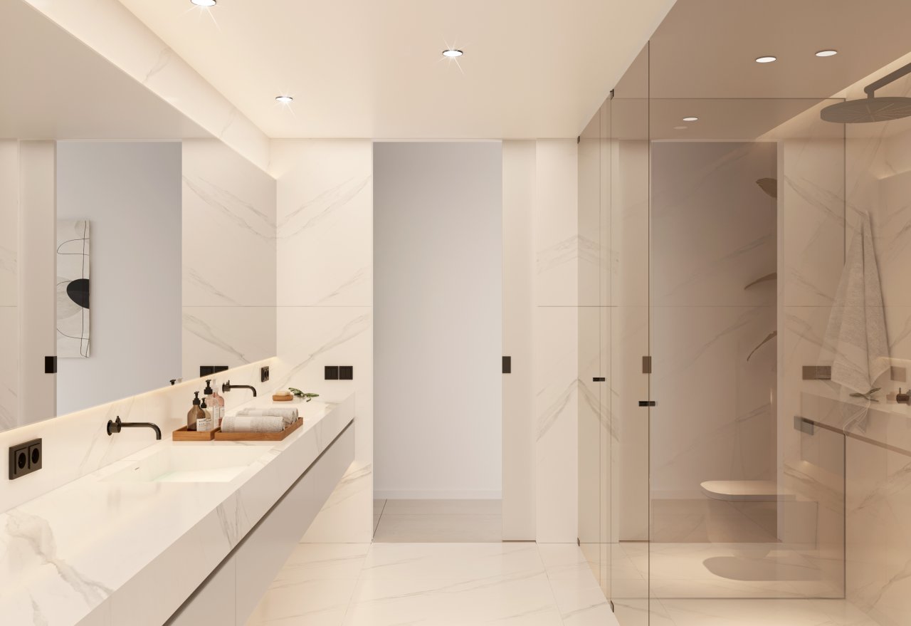 Luxus Penthouse in Bonanova mit traumhaften Blick auf den Hafen und die Kathedrale