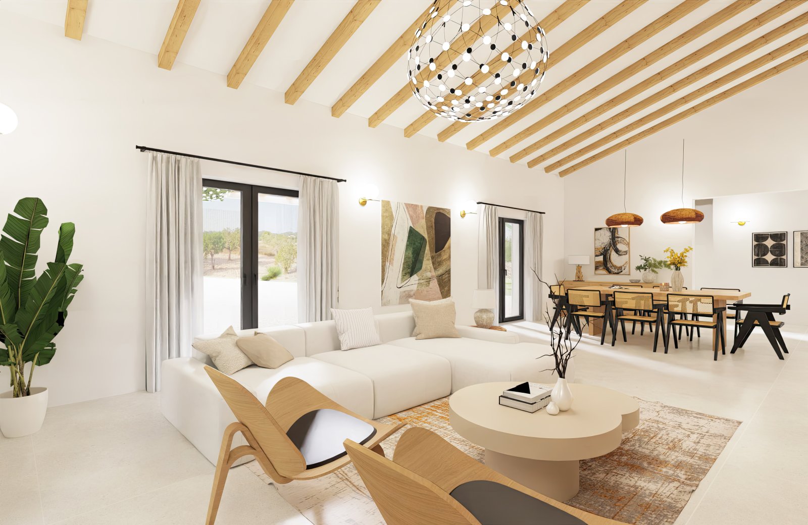 Unique construction project of a luxury finca in a great location