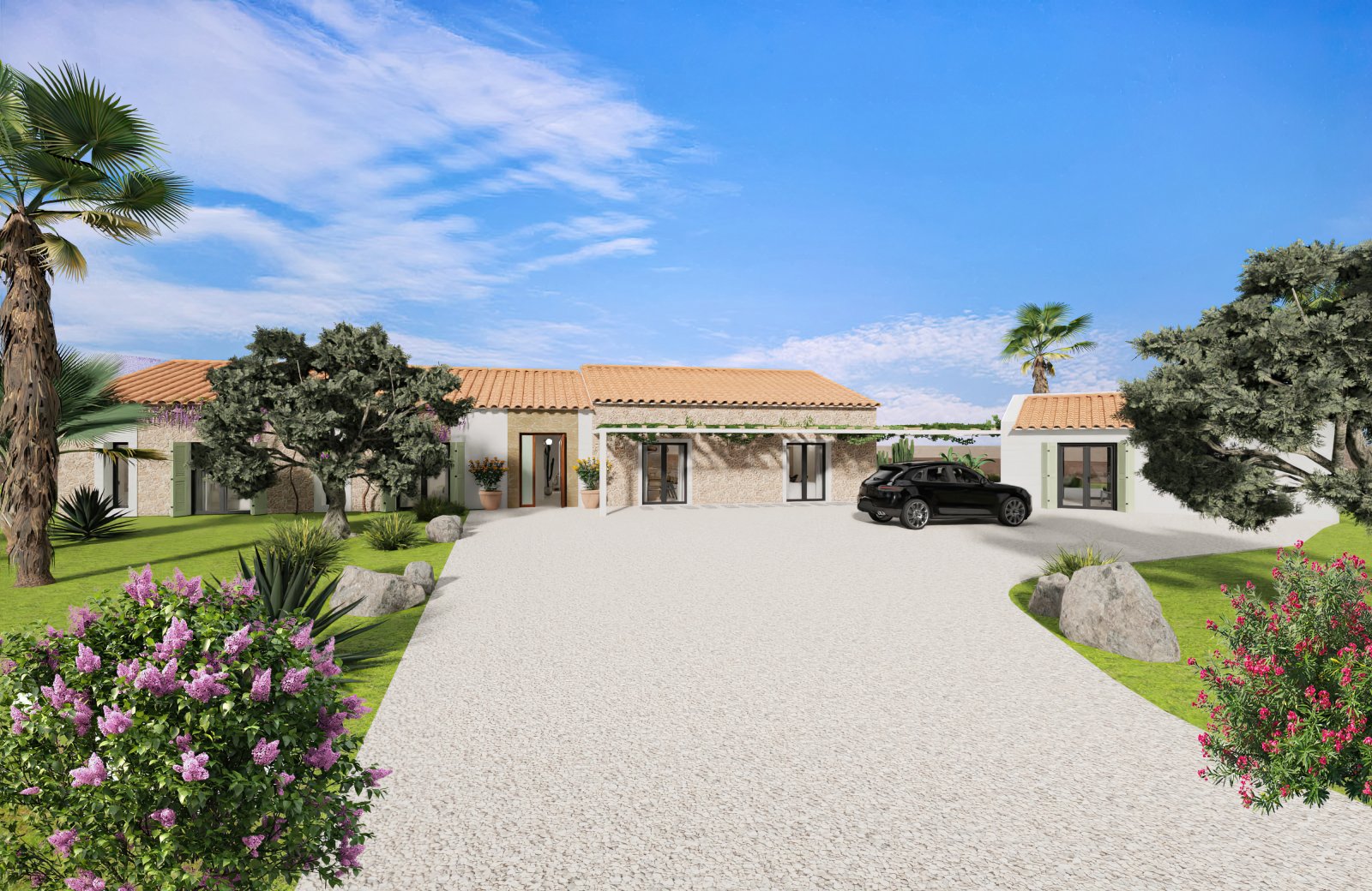 Unique construction project of a luxury finca in a great location