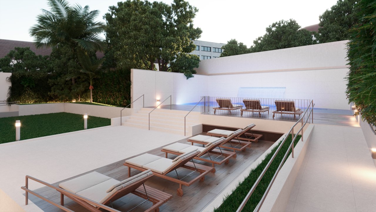 New construction project luxury flats in Santa Catalina