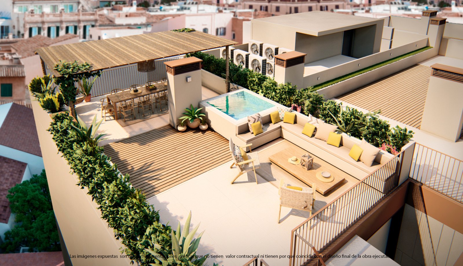 New construction project luxury flats in Santa Catalina