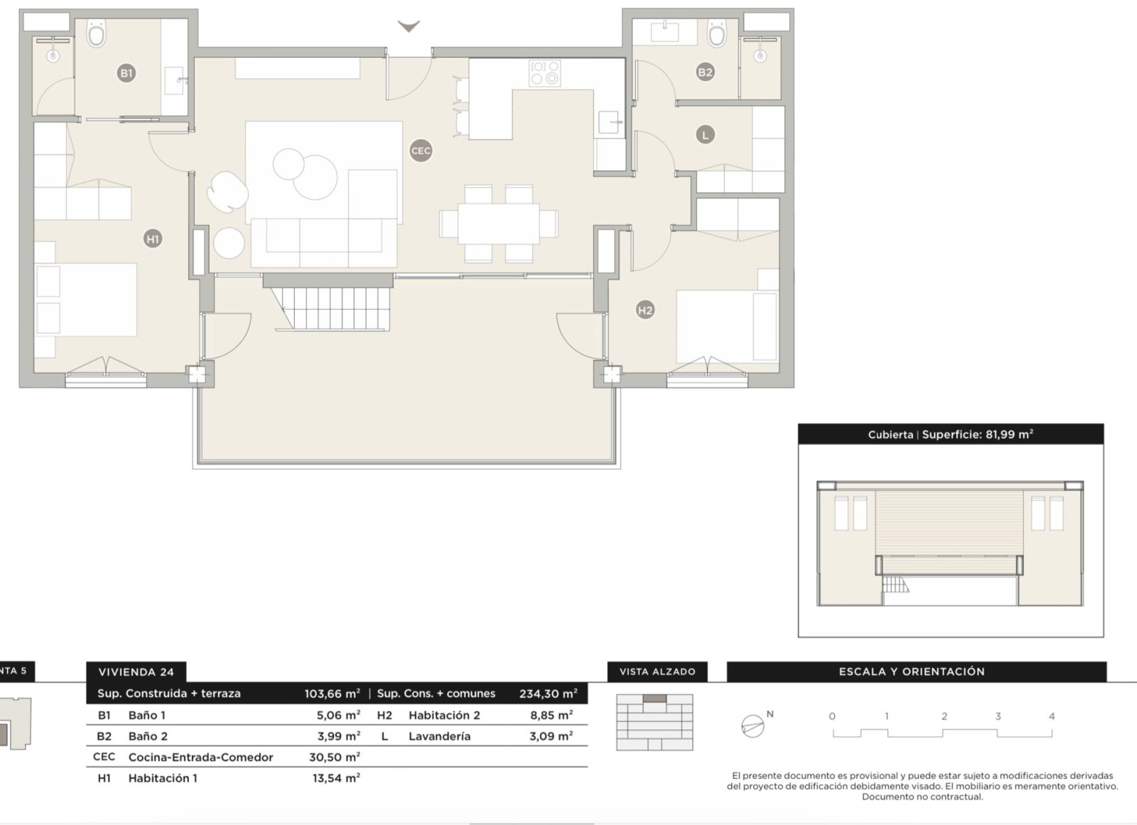 New construction project luxury flats in Santa Catalina