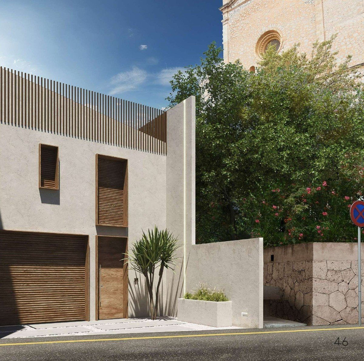 Encantadora villa nueva tipo loft con piscina en Génova 