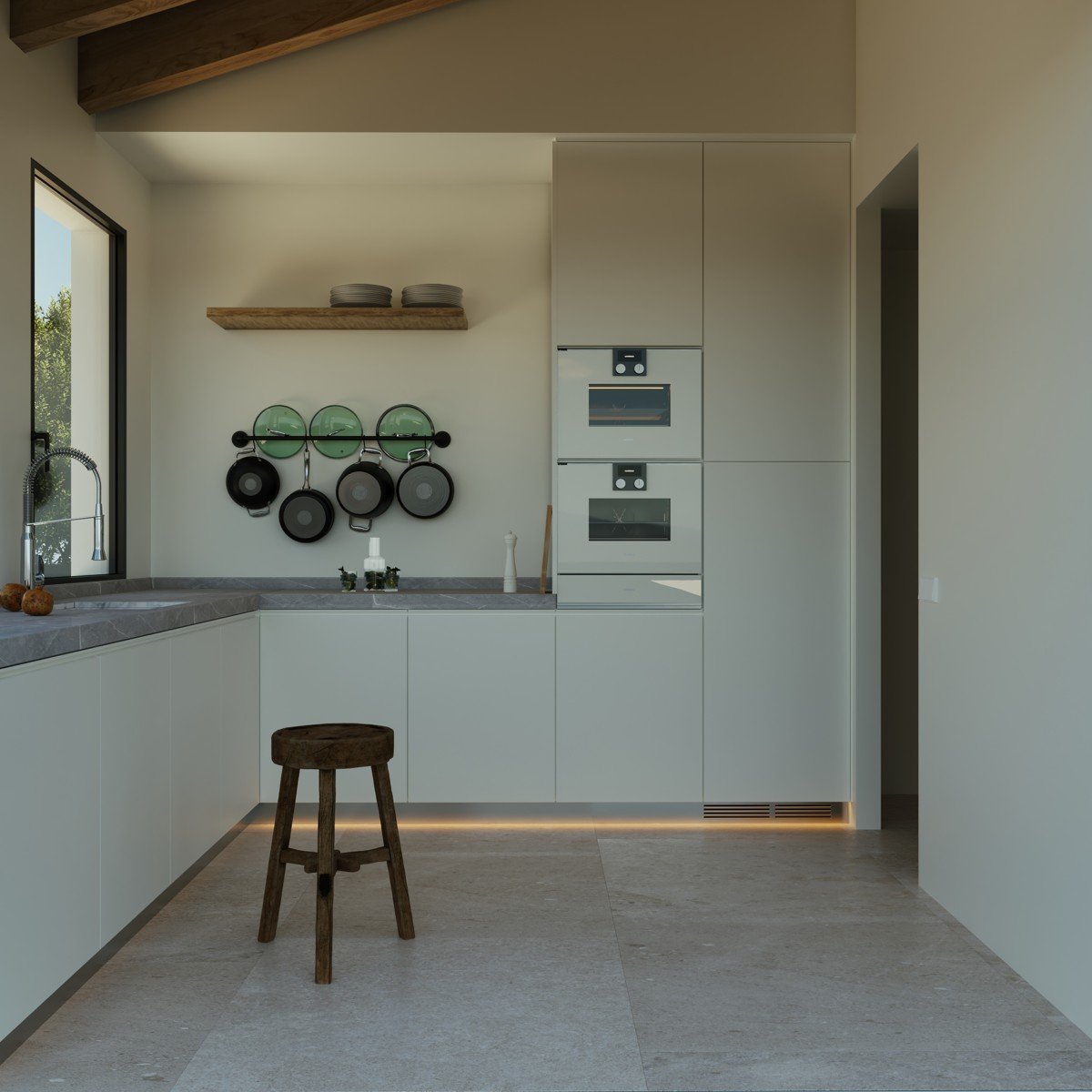 Proyecto de casa adosada con ascensor y piscina privados y fantásticas vistas en Sa Cabaneta (Portol)