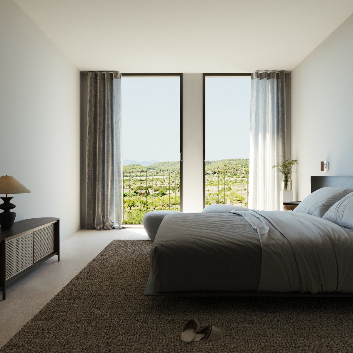 Proyecto de casa adosada con ascensor y piscina privados y fantásticas vistas en Sa Cabaneta (Portol)