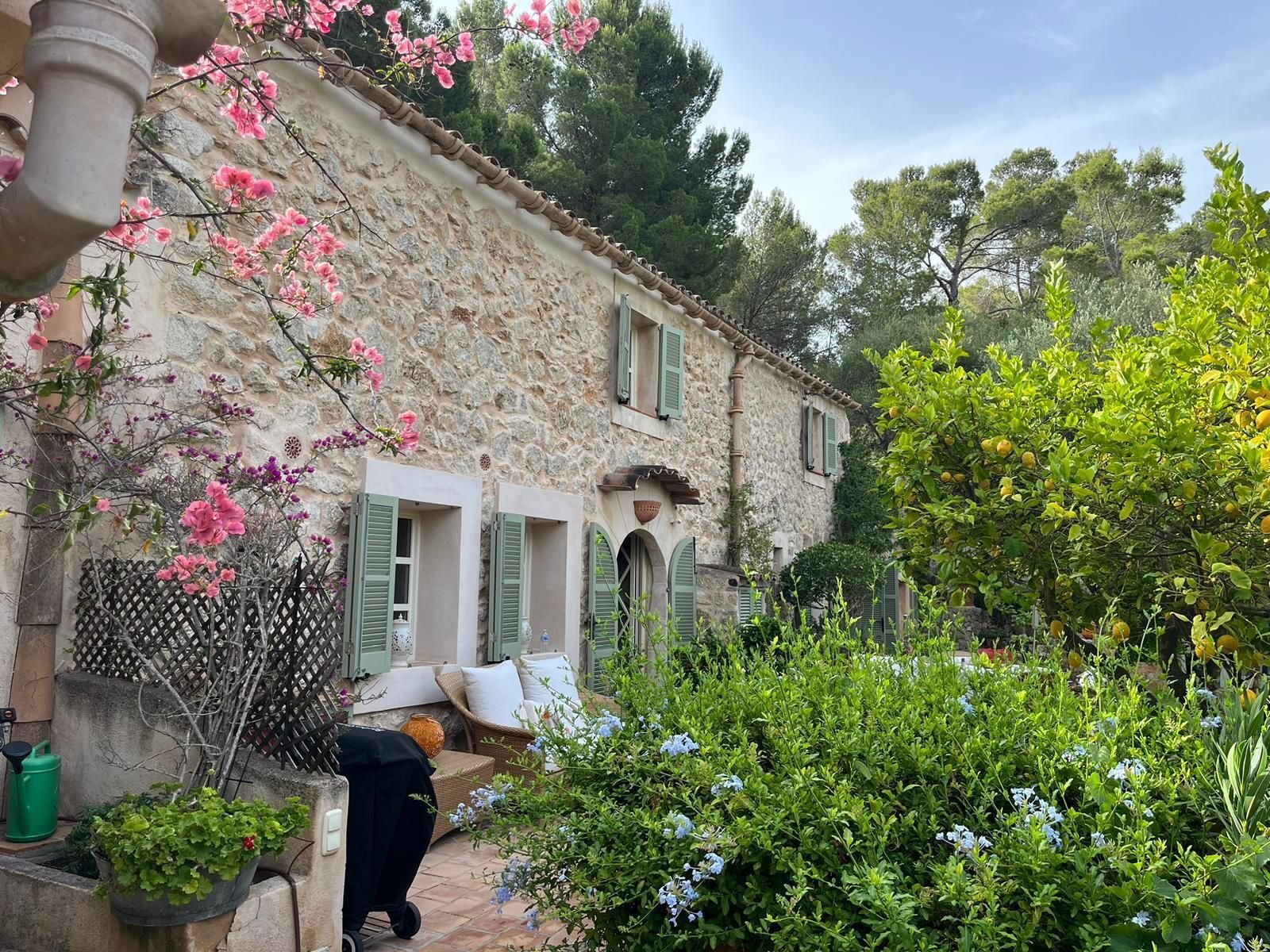 Finca romántica en S’Arracó con piscina 