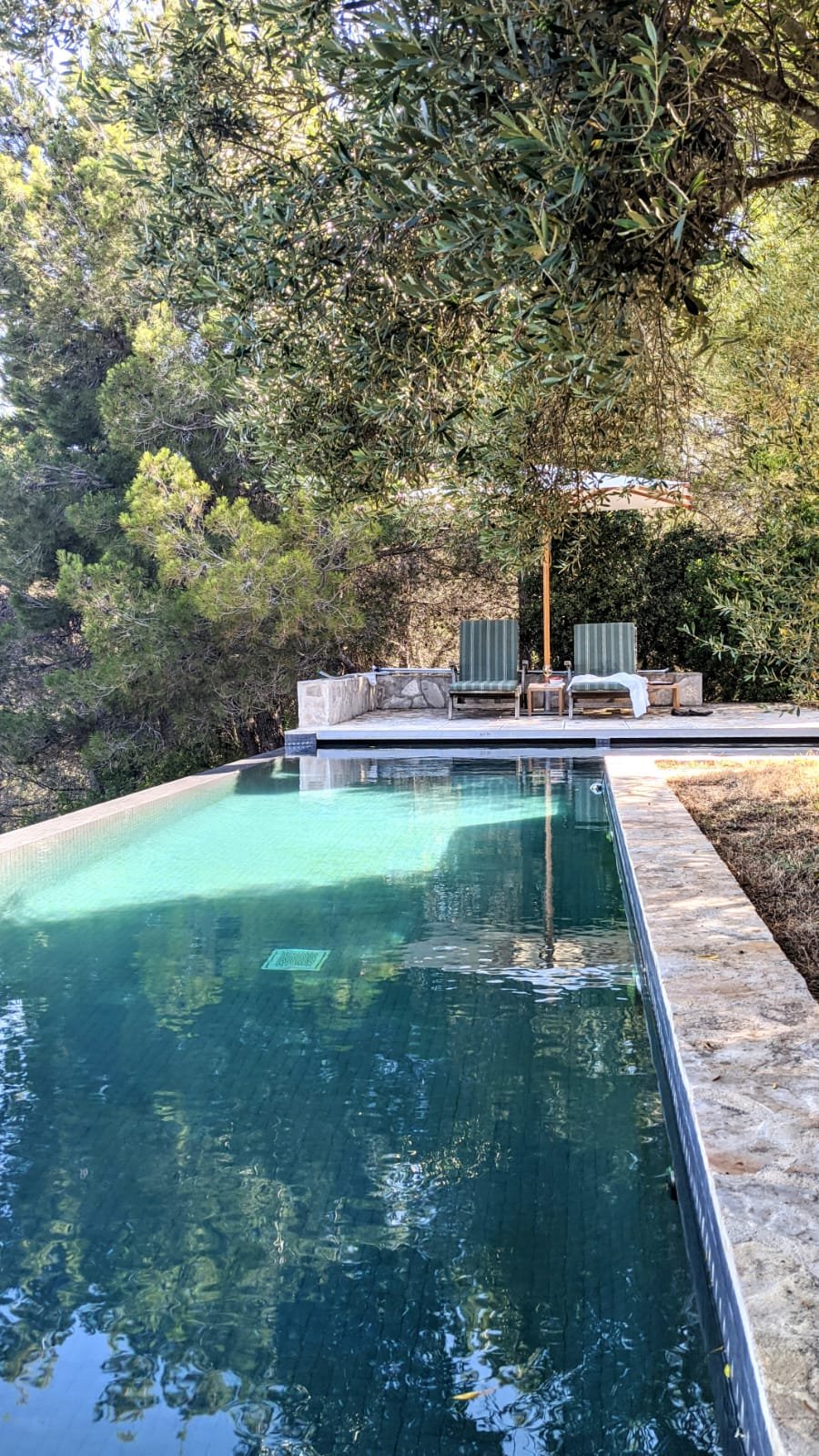 Idyllische Finca mit Pool und Blick bis auf die Bucht Palmas