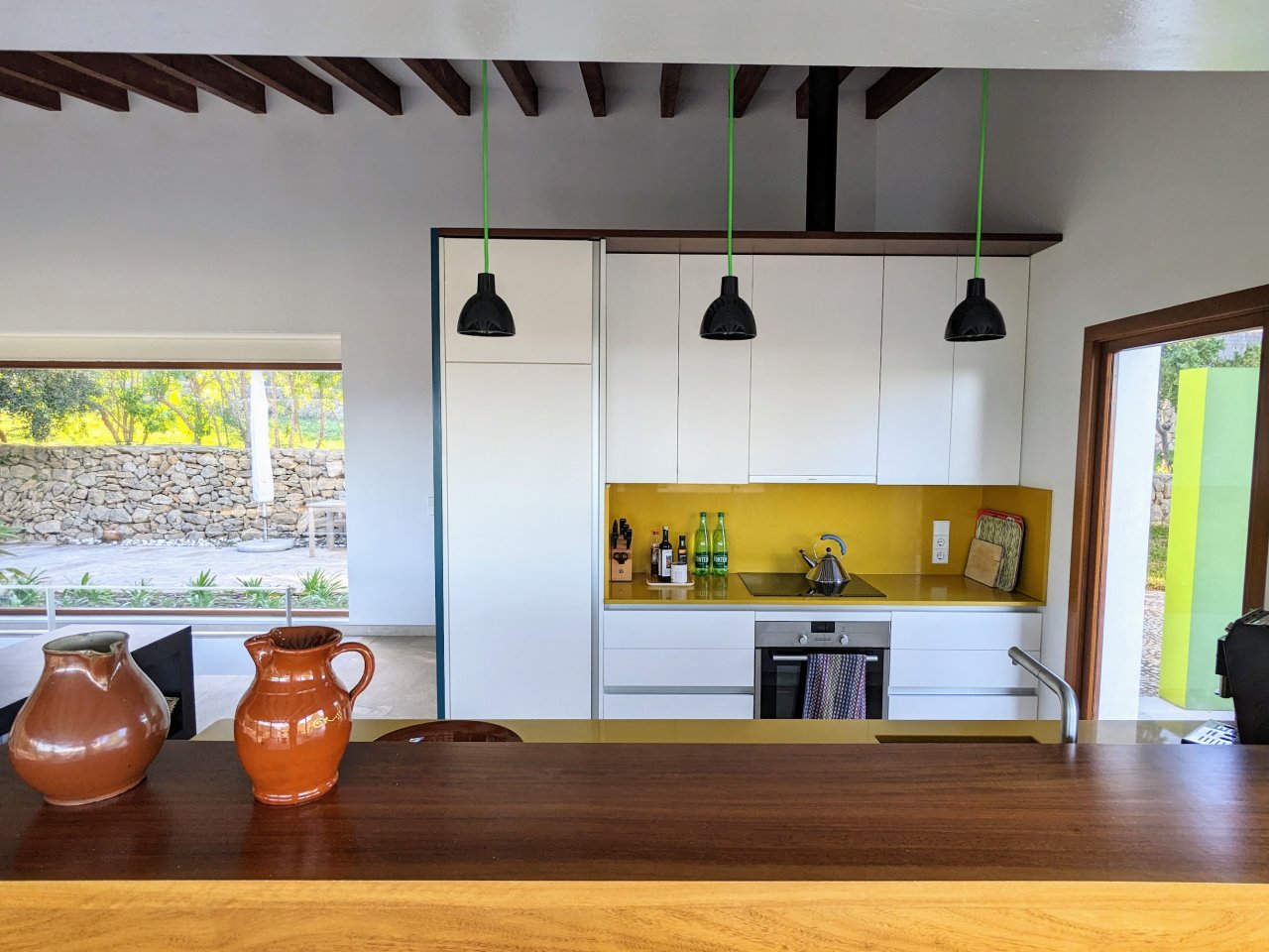 Idyllische Finca mit Pool und Blick bis auf die Bucht Palmas