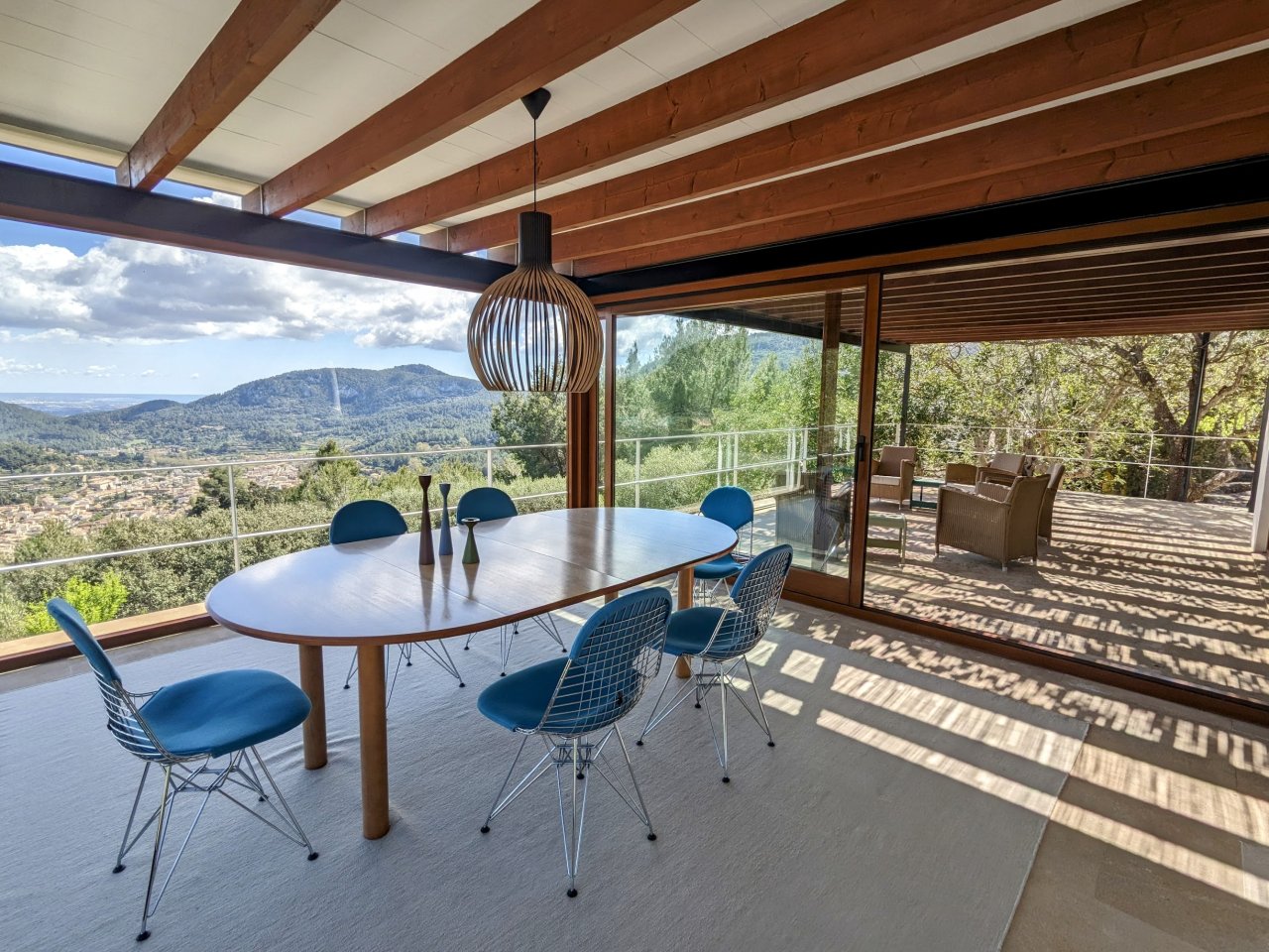 Esporles: Beautiful Finca in Esporles with Pool and mountain and sea views 