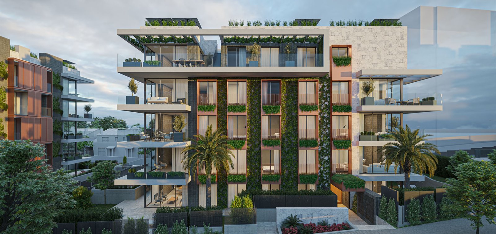 Traumhaftes Neubaupenthouse mit speziellem Design und Meerblick in Palma 