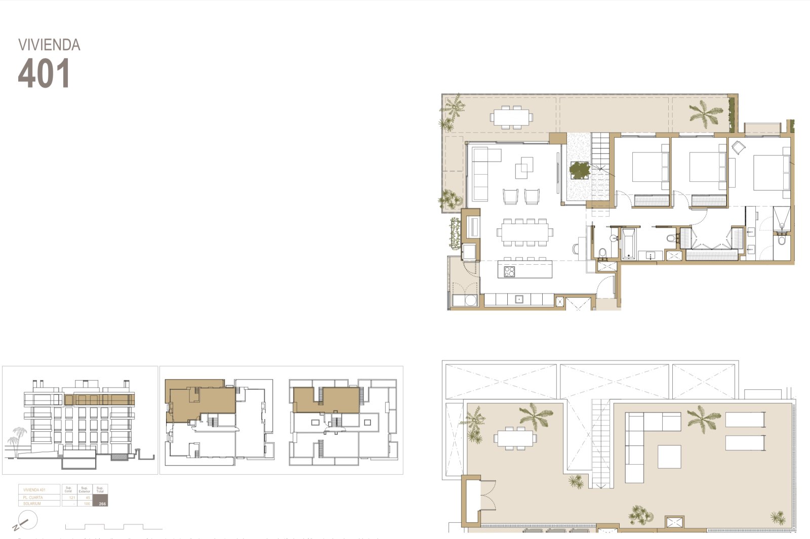 Traumhaftes Neubaupenthouse mit speziellem Design und Meerblick in Palma 