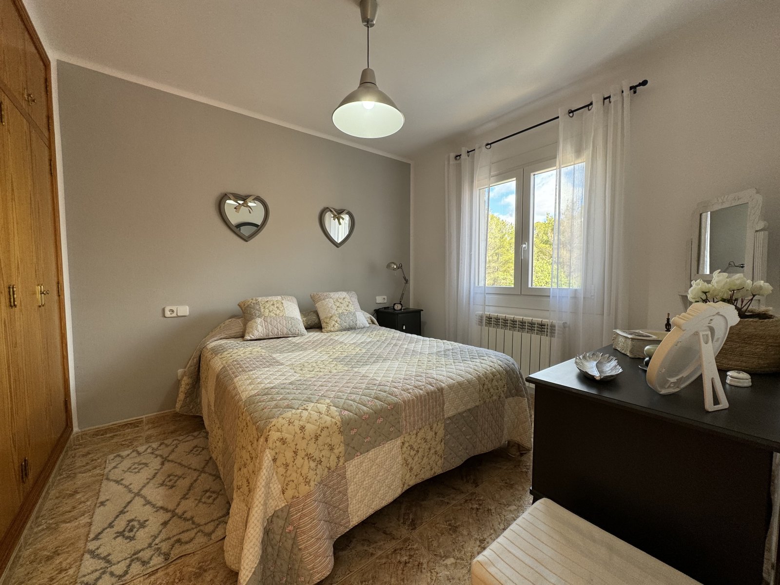 Maison individuelle privée dans un endroit calme avec piscine et jardin méditerranéen à Son Ferrer