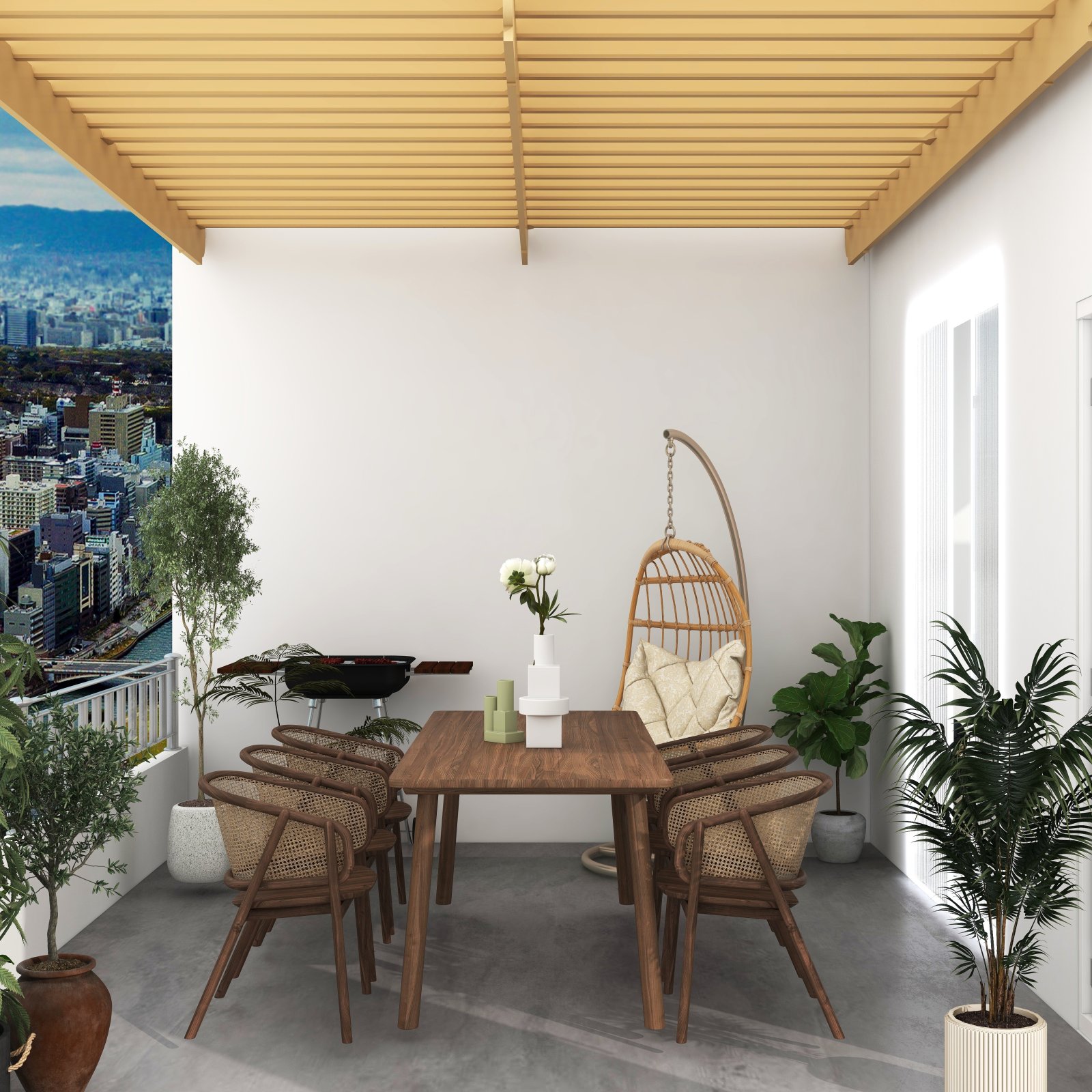 Beautiful refurbished Penthouse with private Terrace in Santa Catalina 